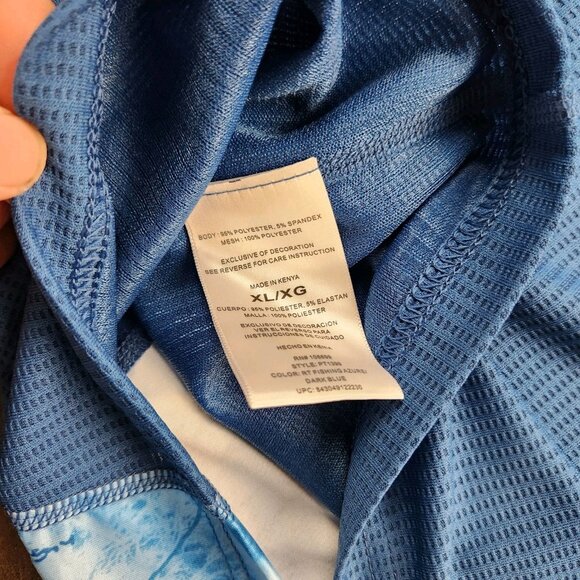 Mens Habit Real Tree size XL Long Sleeve UV Protection Fishing Outdoor Shirt - Picture 7 of 8